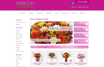 Arbour Blooms Website