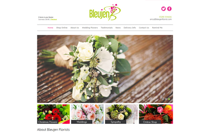 Bleujen Florist Website