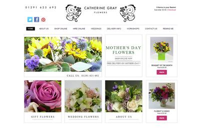 Catherine Gray Flowers Website