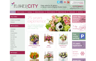 Flower City Website