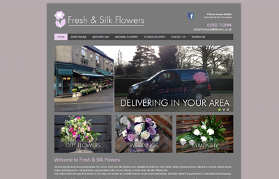 Fresh and Silk Website
