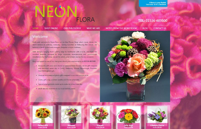 Neon Flora Website