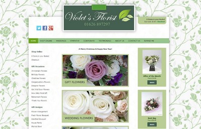 Violets Florist Website